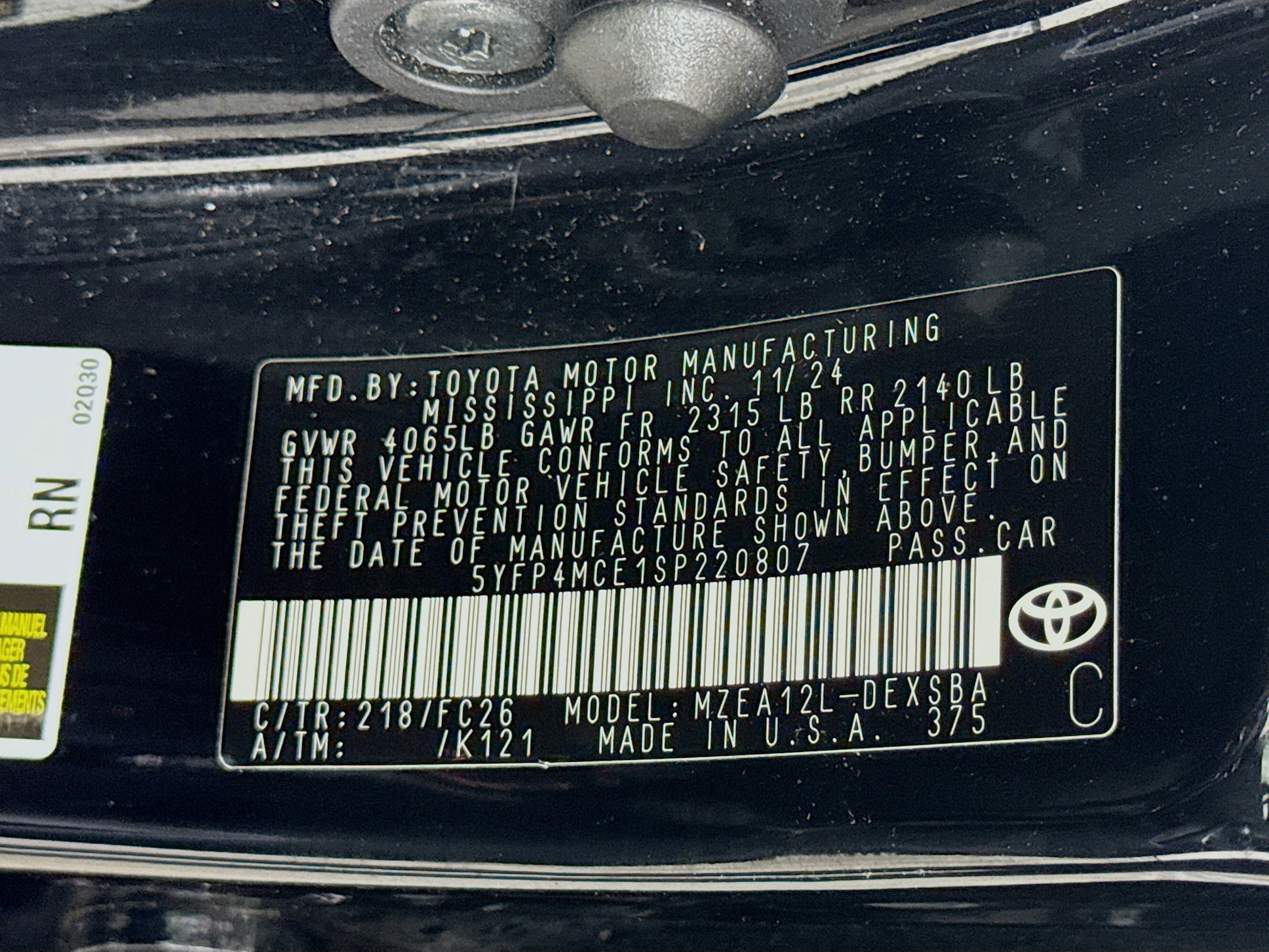 Certified 2025 Toyota Corolla SE w/ SE Premium Package image 29