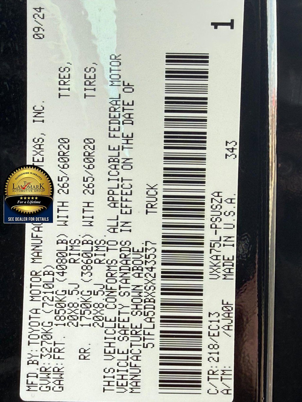 Used 2025 Toyota Tundra SR5 w/ SR5 Premium Package image 21
