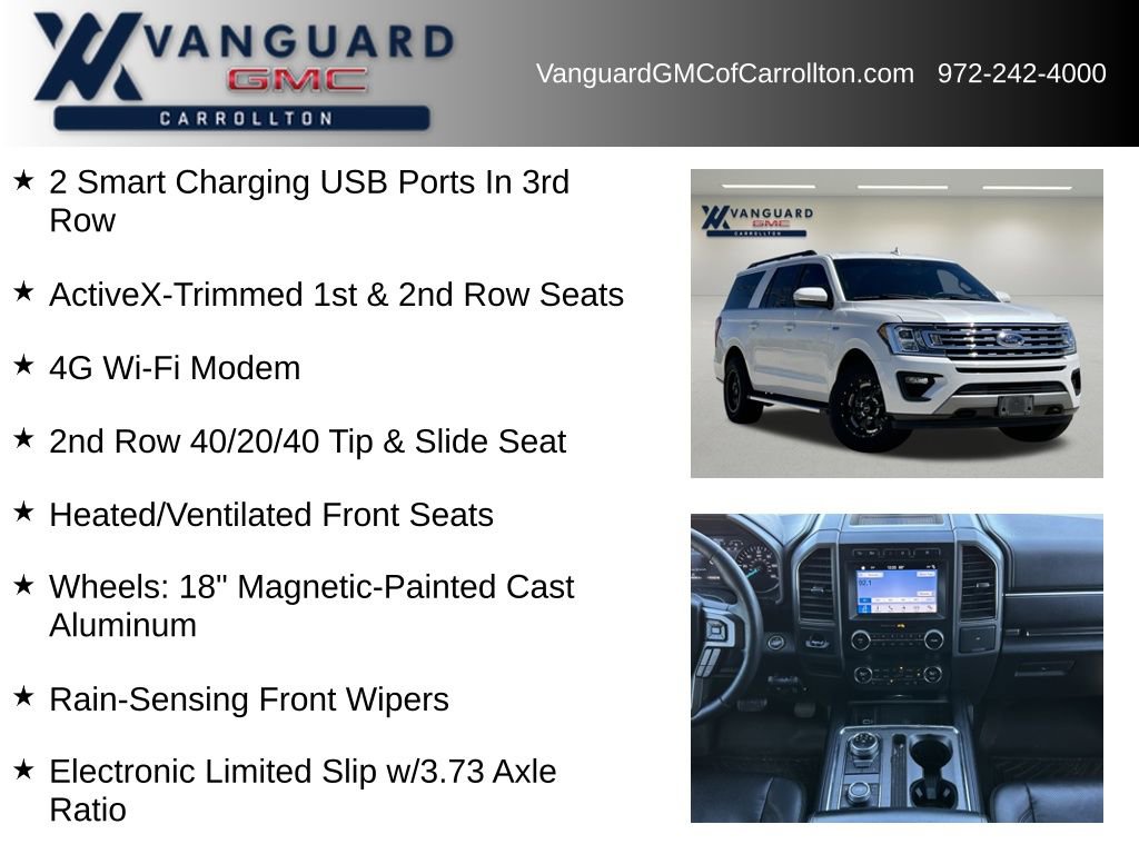 Used 2019 Ford Expedition Max XLT w/ Equipment Group 202A image 30