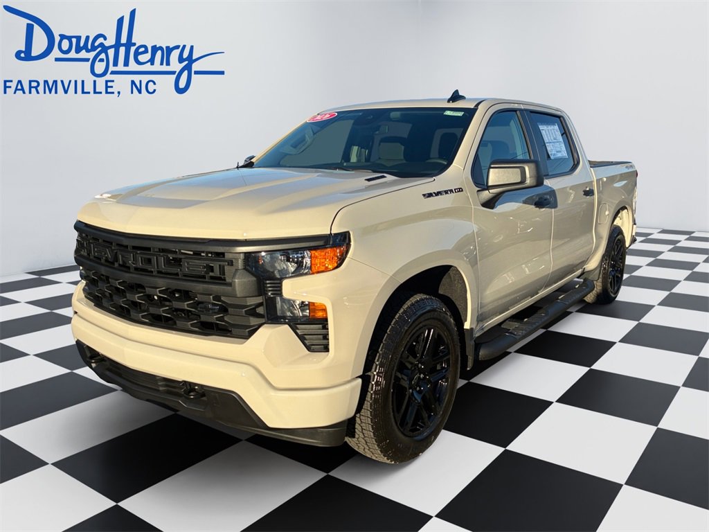 New 2026 Chevrolet Silverado 1500 Custom w/ Turbomax Blackout Package image 1