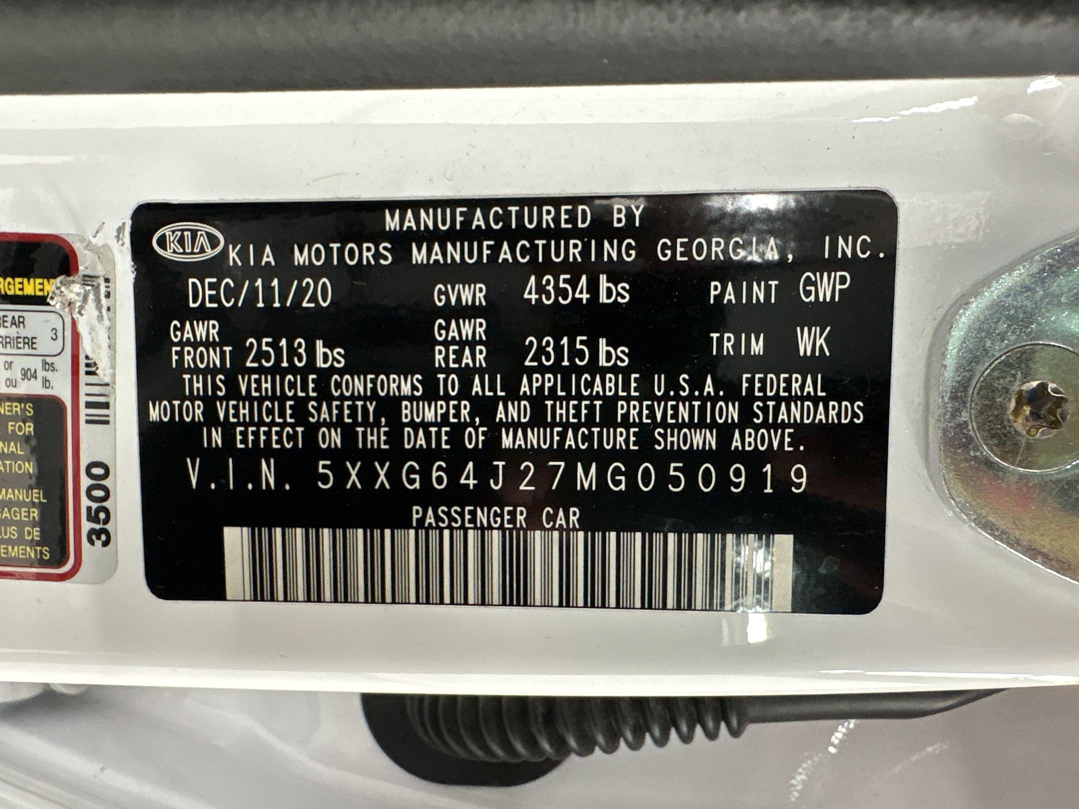 Used 2021 Kia K5 GT-Line FWD image 20