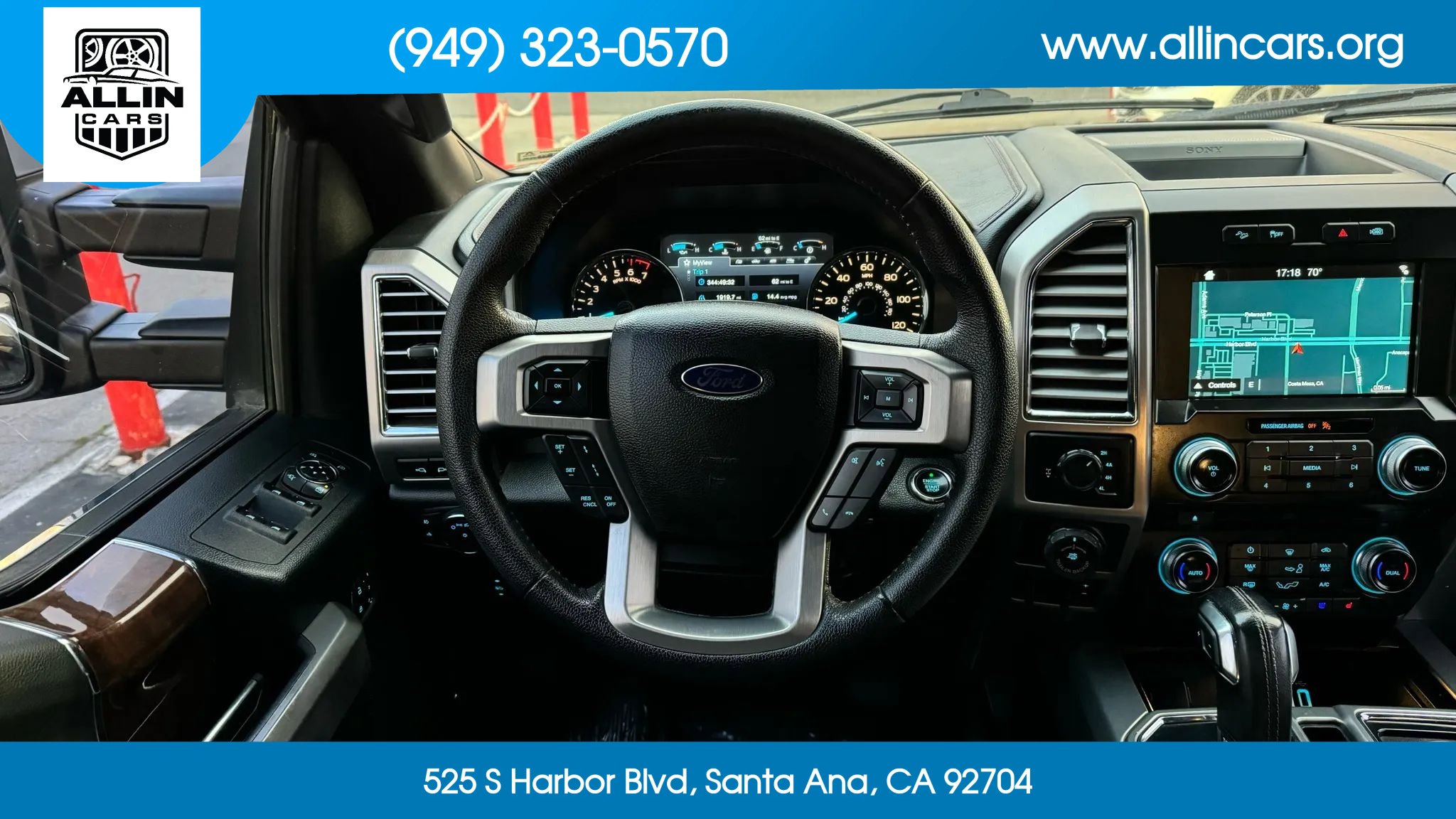Used 2016 Ford F150 Platinum w/ Equipment Group 701A Luxury image 9