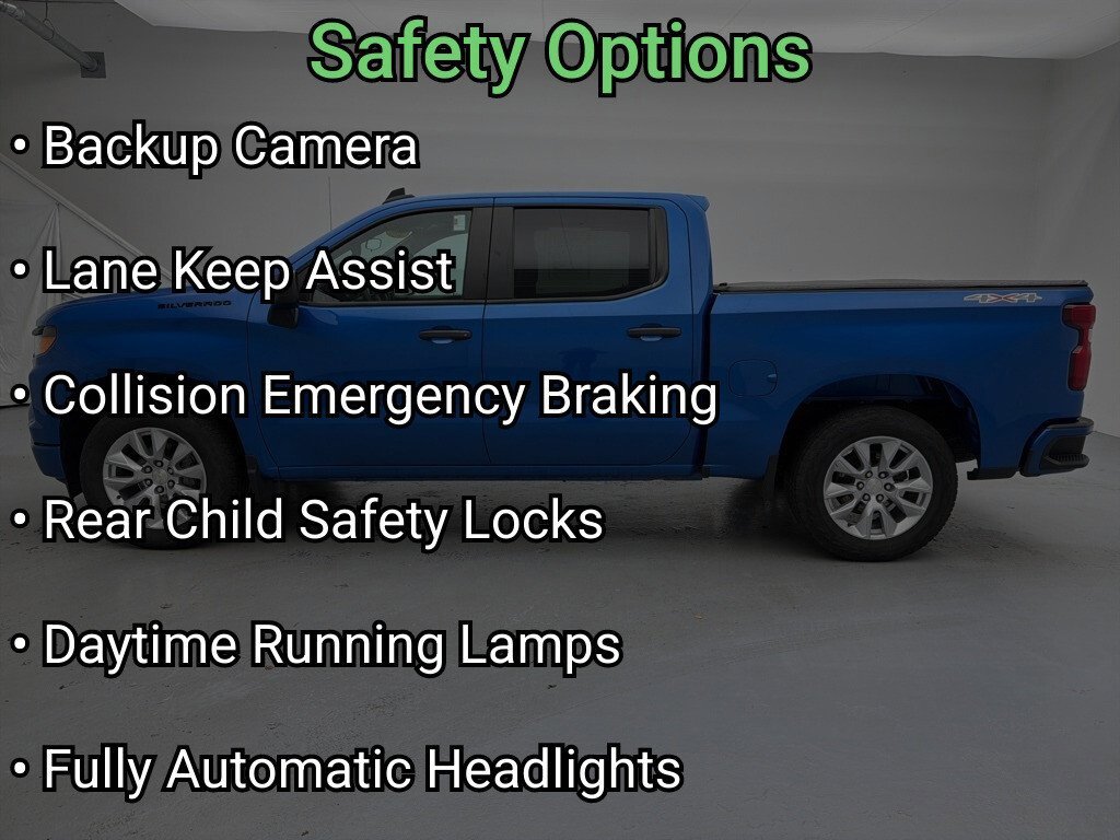 Certified 2023 Chevrolet Silverado 1500 Custom w/ LPO, Dark Essentials Package image 8