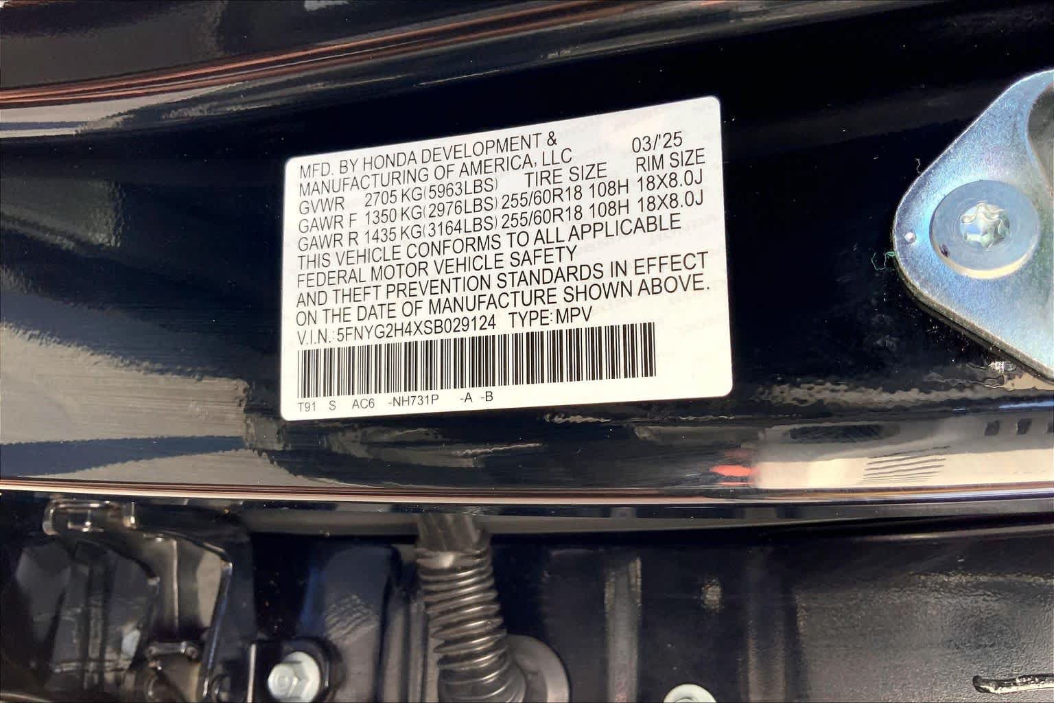 Used 2025 Honda Pilot EX-L image 35