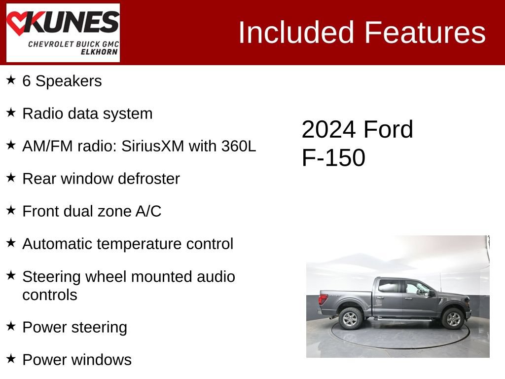 Used 2024 Ford F150 XLT AWD/4WD image 3
