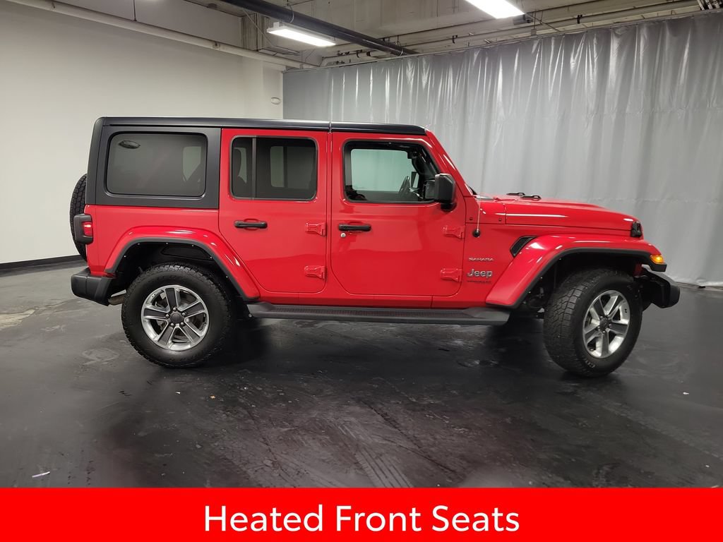 Used 2022 Jeep Wrangler Unlimited Sahara w/ Cold Weather Group AWD/4WD image 9