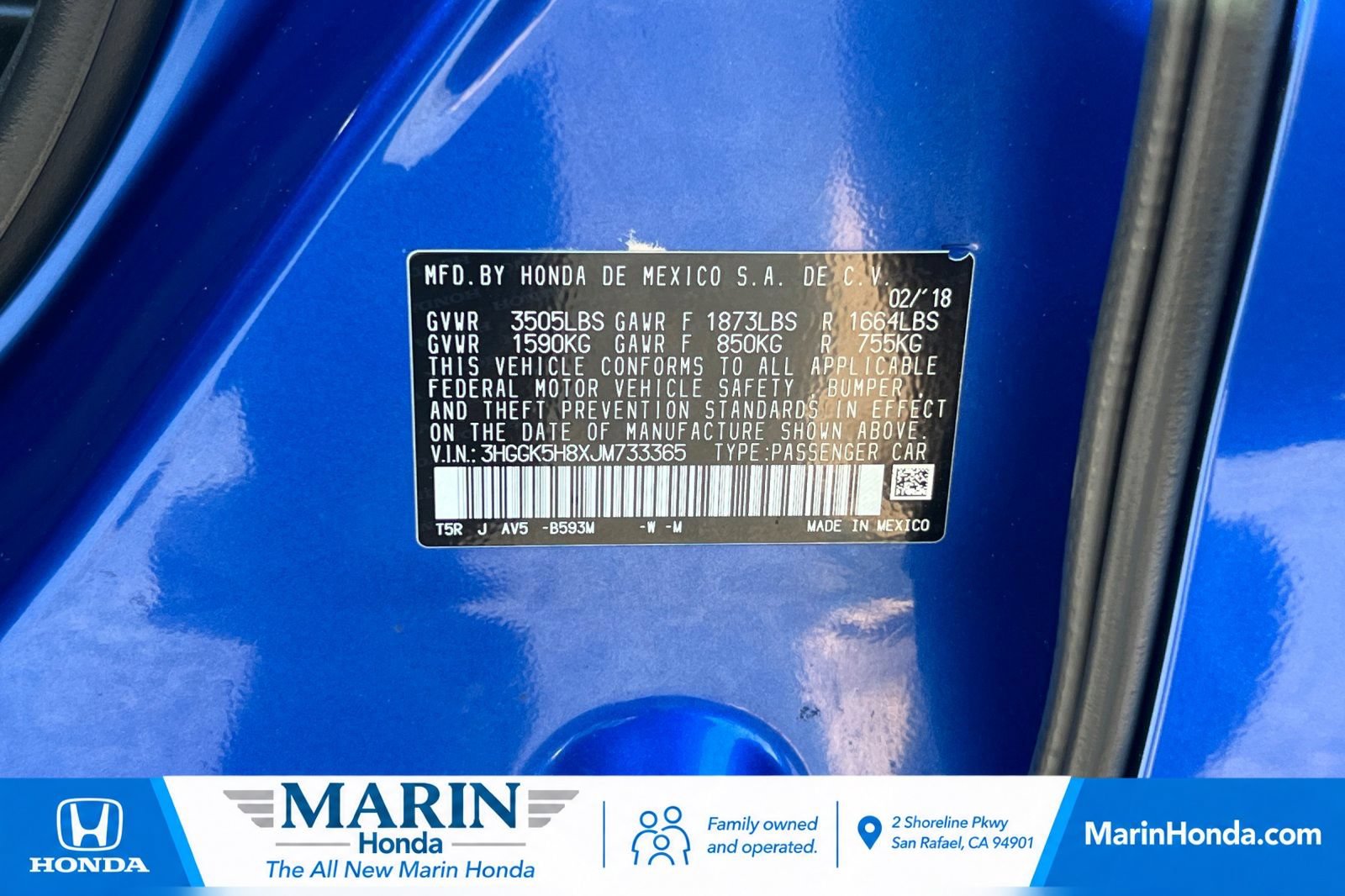 Used 2018 Honda Fit EX image 34