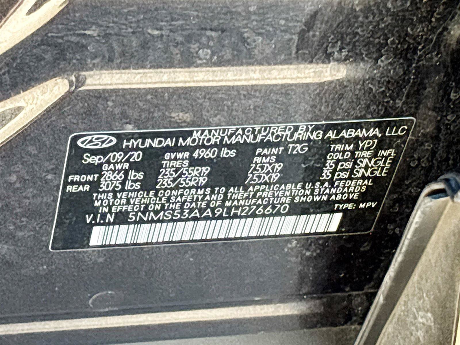 Used 2020 Hyundai Santa Fe Limited FWD image 34