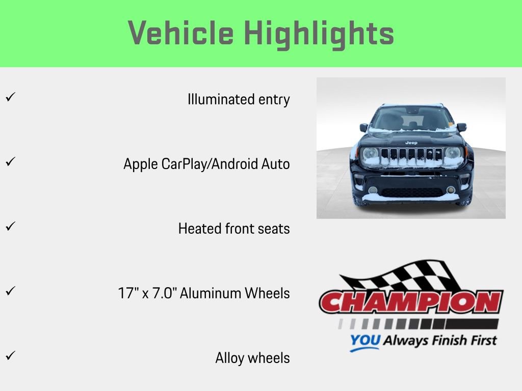 Used 2021 Jeep Renegade Limited image 12