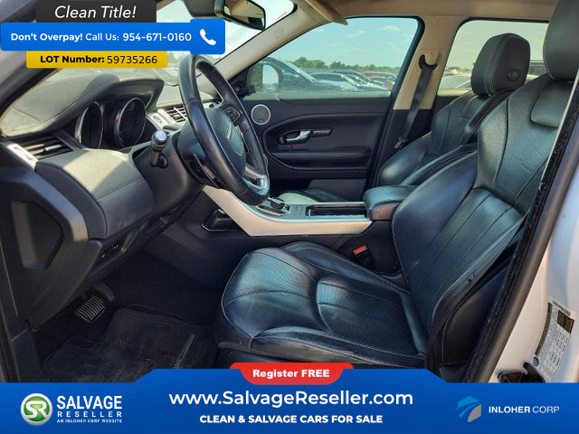 Used 2017 Land Rover Range Rover Evoque HSE AWD/4WD image 9