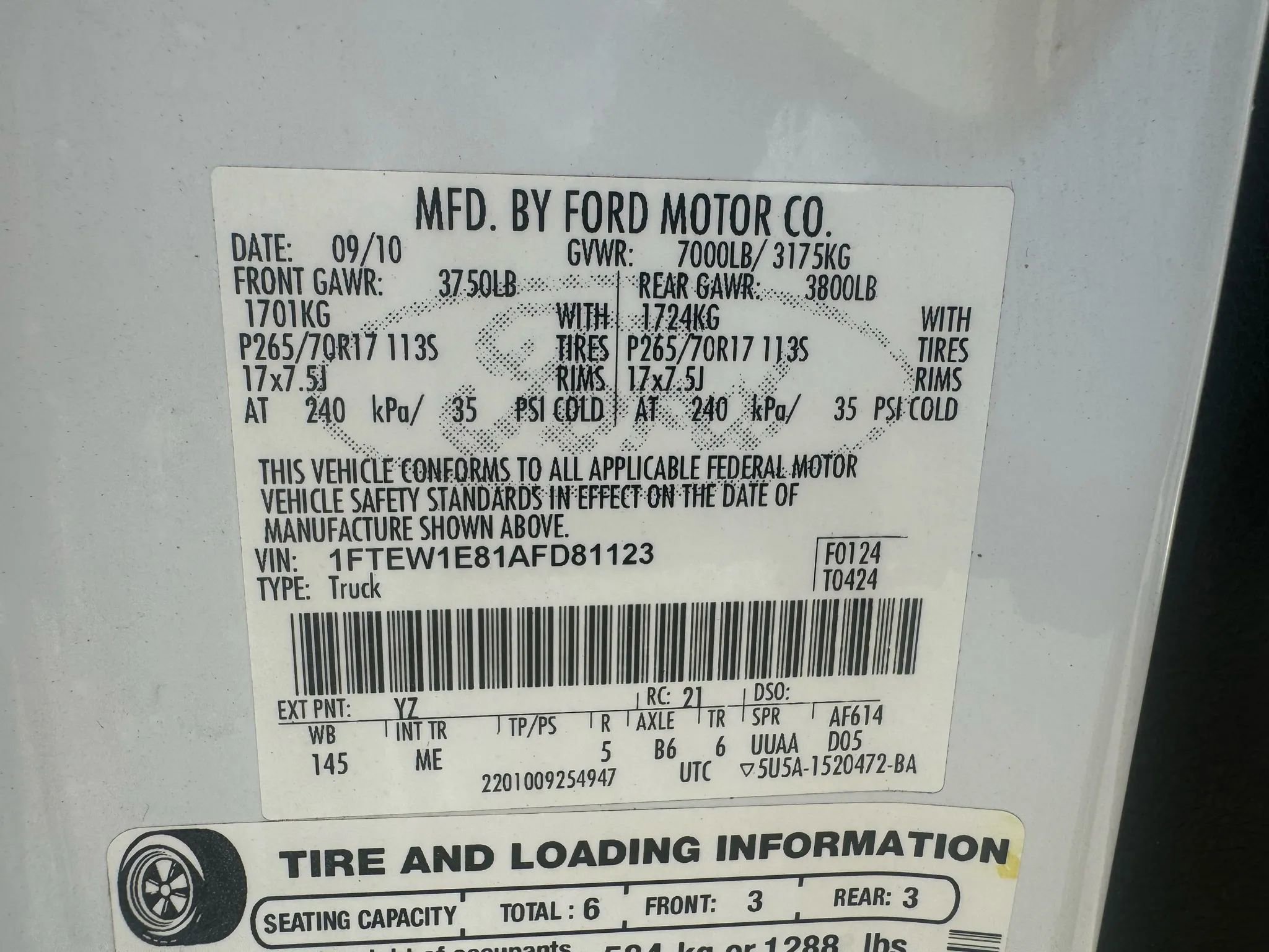 Used 2012 Ford F150 XL w/ PWR Equipment Group RWD image 21