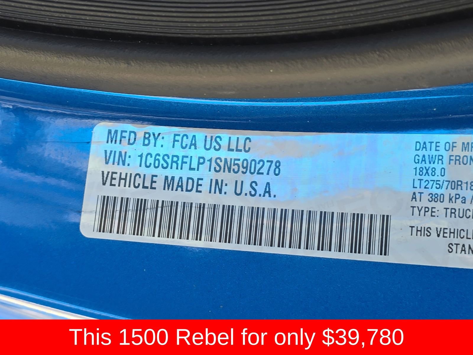 Used 2025 RAM 1500 Rebel w/ Rebel Level 1 Equipment Group image 41