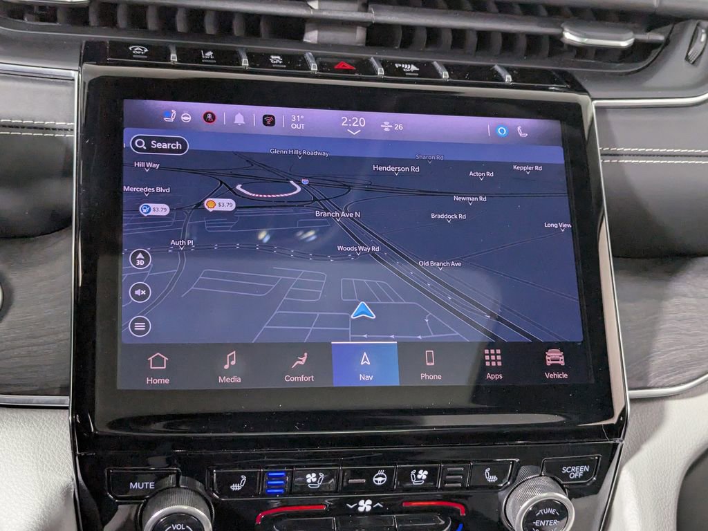 Used 2022 Jeep Grand Cherokee Overland w/ Adv Protech Group III image 22