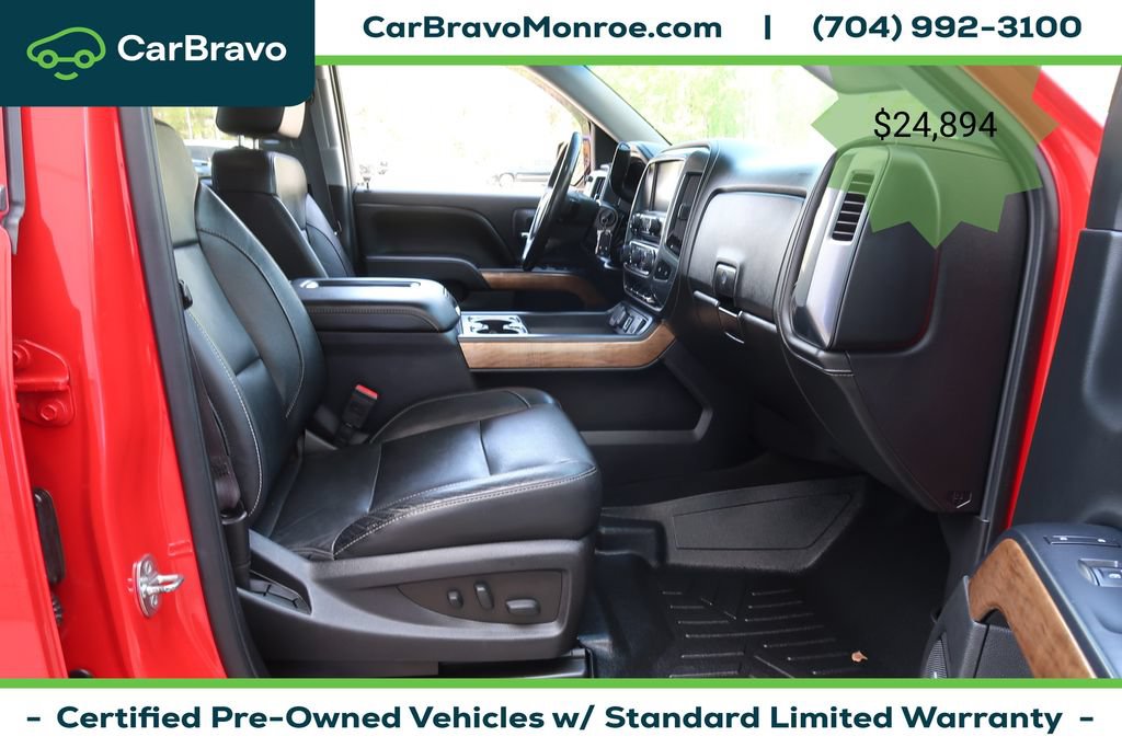 Certified 2016 Chevrolet Silverado 1500 LTZ w/ LTZ Plus Package AWD/4WD image 37