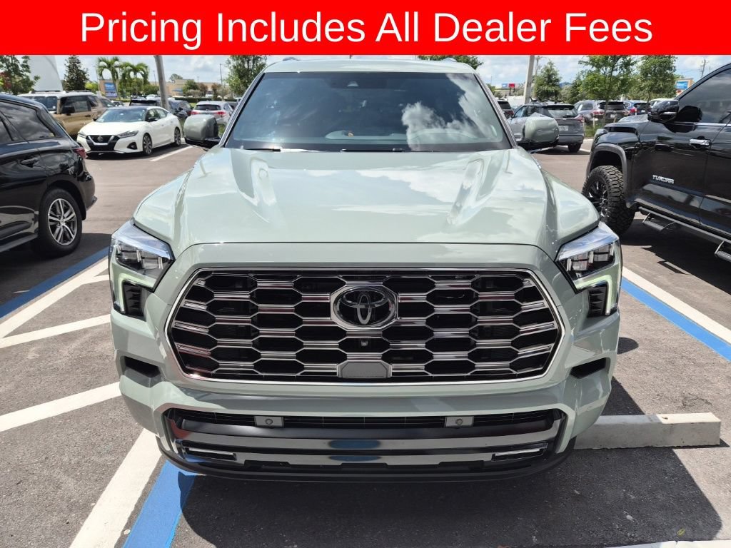 Used 2025 Toyota Sequoia Platinum AWD/4WD image 2