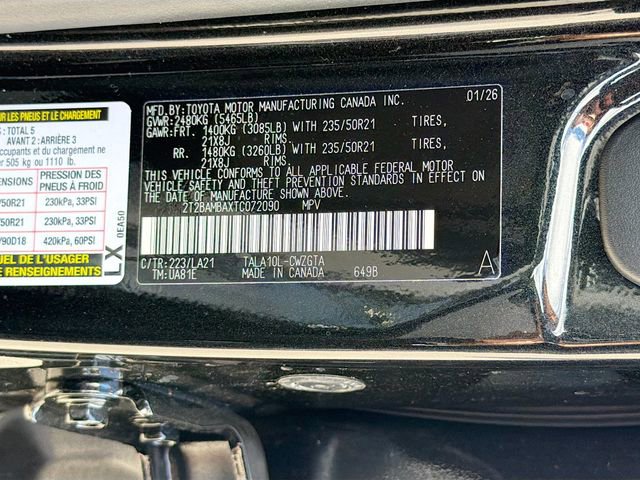 New 2026 Lexus RX 350 w/ Luxury Package image 44