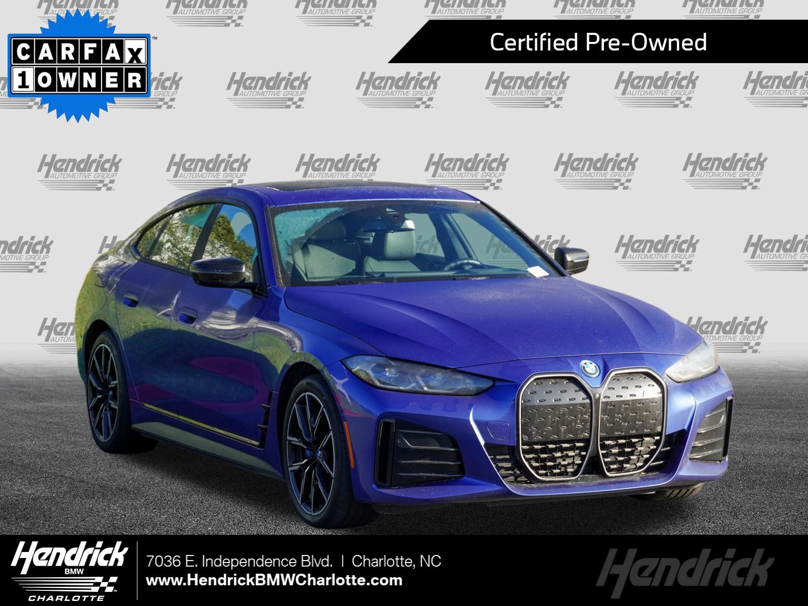 Certified 2023 BMW i4 eDrive40 w/ M Sport Package RWD image 1