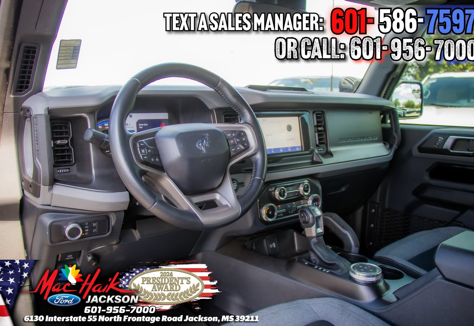 Used 2022 Ford Bronco Big Bend w/ Sasquatch Package AWD/4WD image 11
