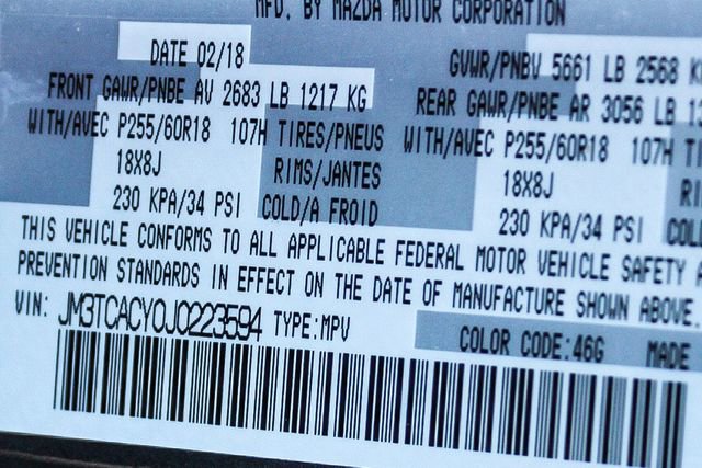 Used 2018 MAZDA CX-9 Touring w/ Touring Premium Package image 41