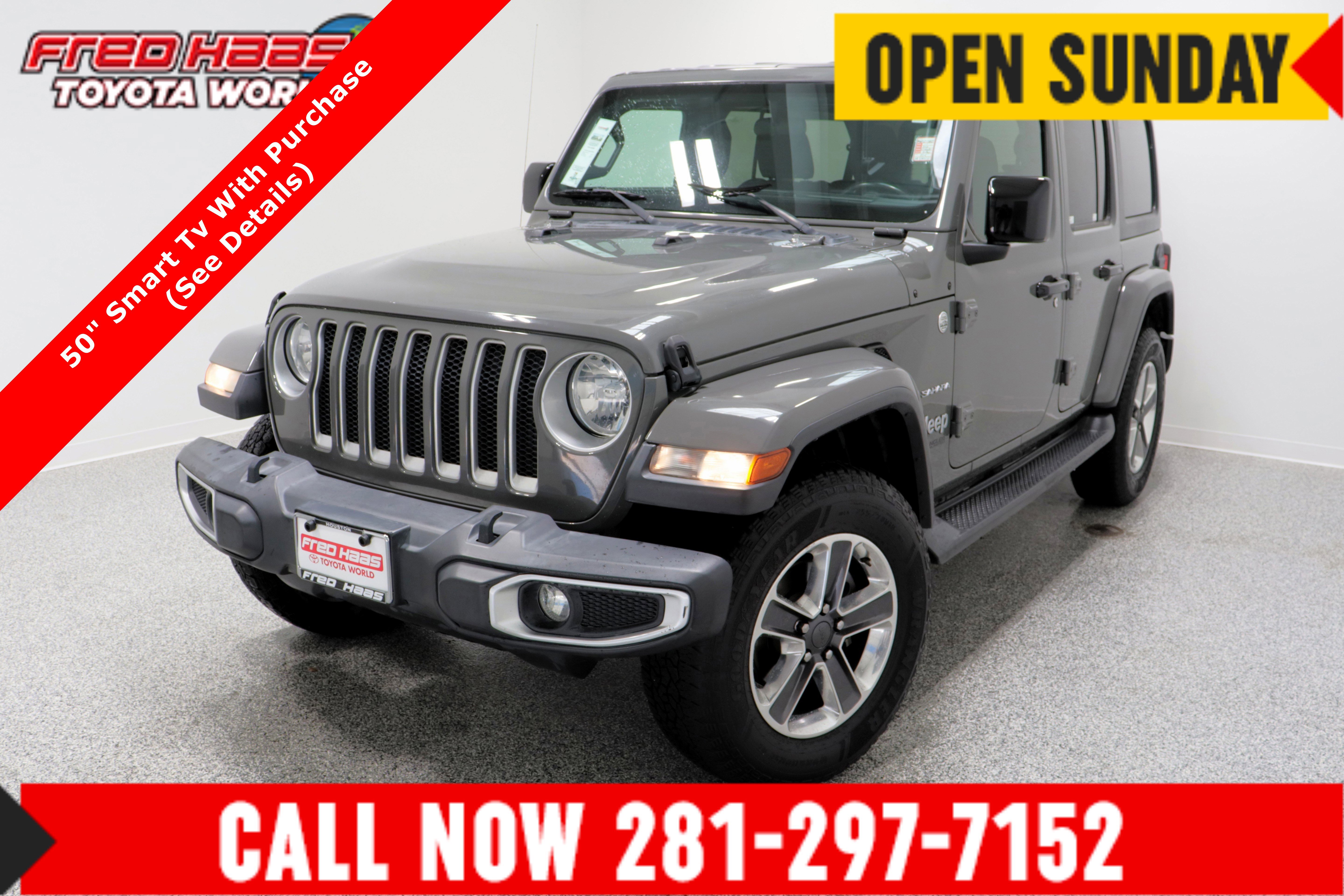 Used 2021 Jeep Wrangler Unlimited Sahara