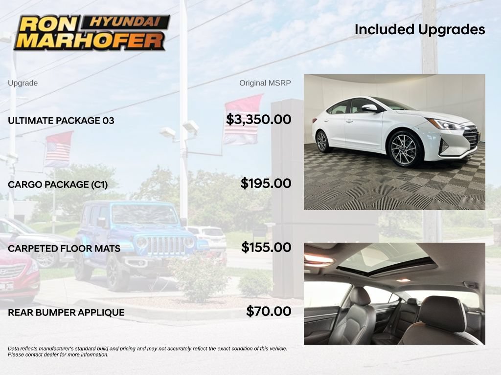 Used 2020 Hyundai Elantra Limited w/ Ultimate Package 03 FWD image 6