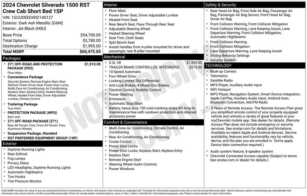 Used 2024 Chevrolet Silverado 1500 RST AWD/4WD image 30
