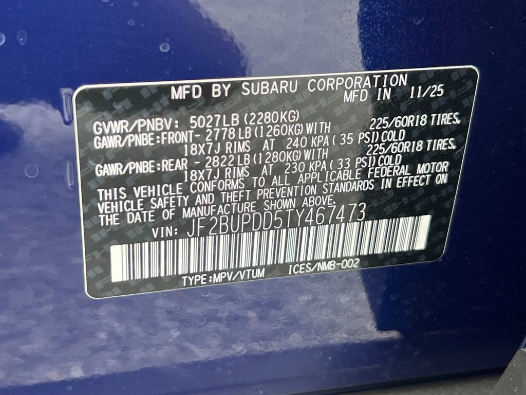 New 2026 Subaru Outback Limited image 33