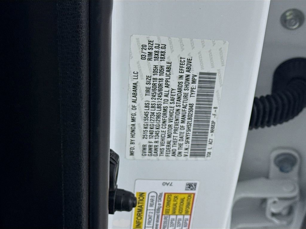 Used 2020 Honda Pilot EX-L image 32