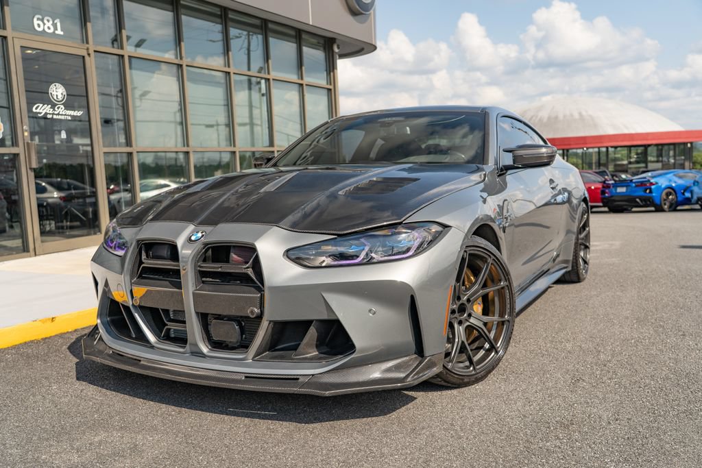 Used 2022 BMW M4 xDrive Competition w/ M Carbon Exterior Package AWD/4WD image 2