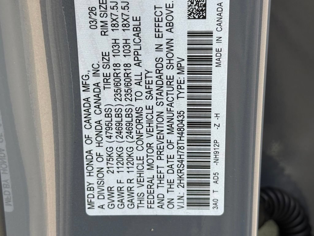 Certified 2026 Honda CR-V EX-L image 30