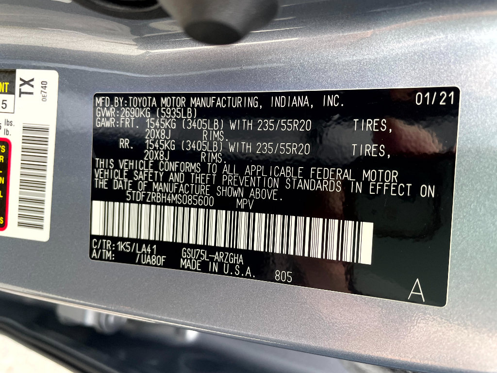 Used 2021 Toyota Highlander Platinum AWD/4WD image 20