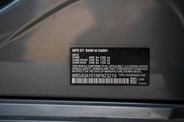 Used 2022 BMW M3 Competition w/ M Carbon Exterior Package AWD/4WD image 69