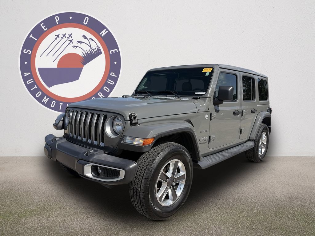 Used 2021 Jeep Wrangler Unlimited Sahara w/ Safety Group AWD/4WD image 2
