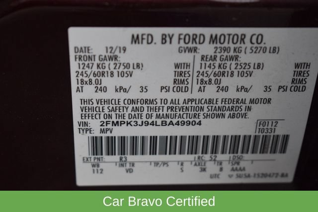 Used 2020 Ford Edge SEL w/ Convenience Package FWD image 38