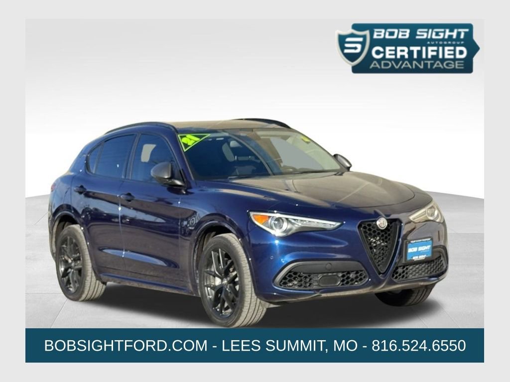 Used 2021 Alfa Romeo Stelvio Ti w/ Nero Edizione