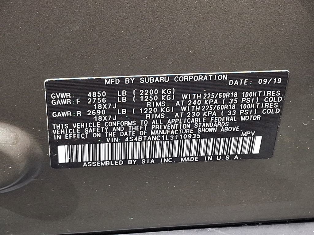 Used 2020 Subaru Outback Limited image 26