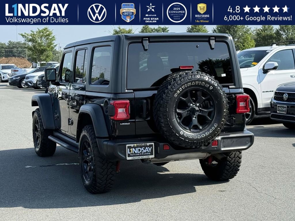 Used 2021 Jeep Wrangler Unlimited Sport image 4