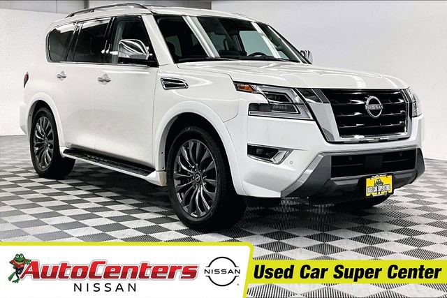 Used 2024 Nissan Armada Platinum w/ Captain's Chairs Package AWD/4WD image 1