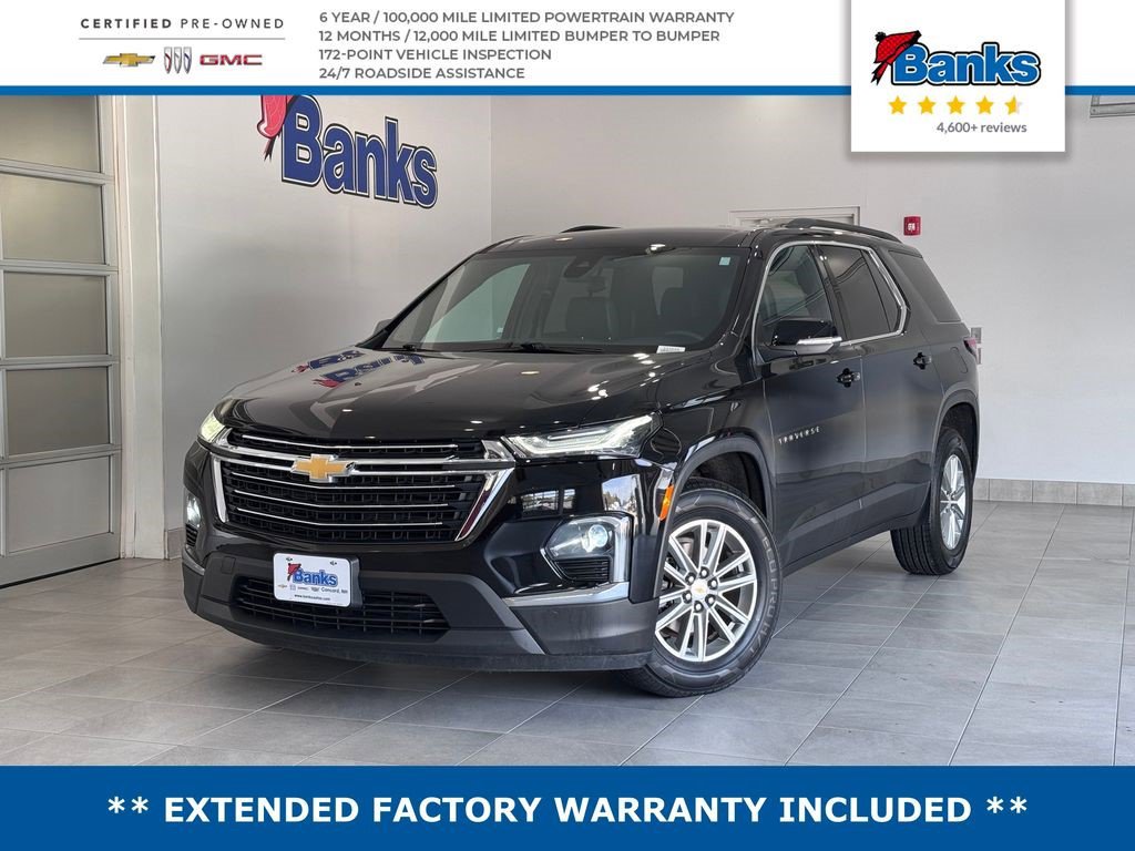 Certified 2023 Chevrolet Traverse LT AWD/4WD image 1