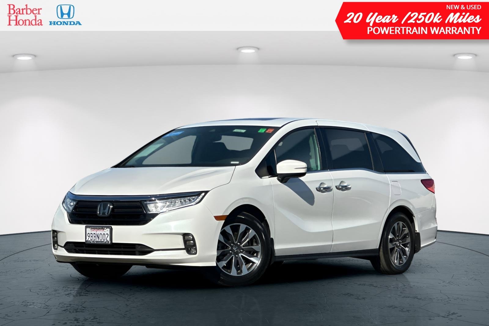 Certified 2022 Honda Odyssey EX-L