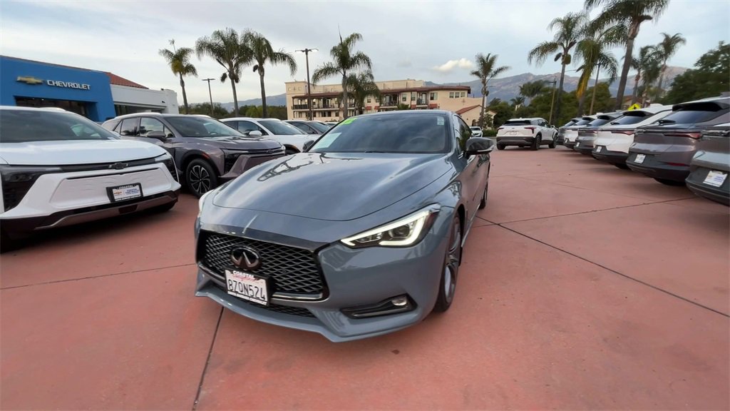 Used 2022 INFINITI Q60 Red Sport 400 w/ Carbon Fiber Package image 3