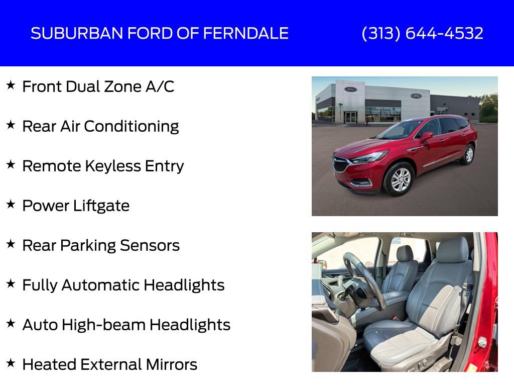 Used 2018 Buick Enclave Essence AWD/4WD image 9