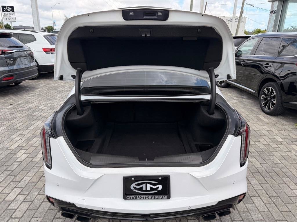 Used 2023 Cadillac CT4 V Blackwing w/ Technology Package RWD image 7