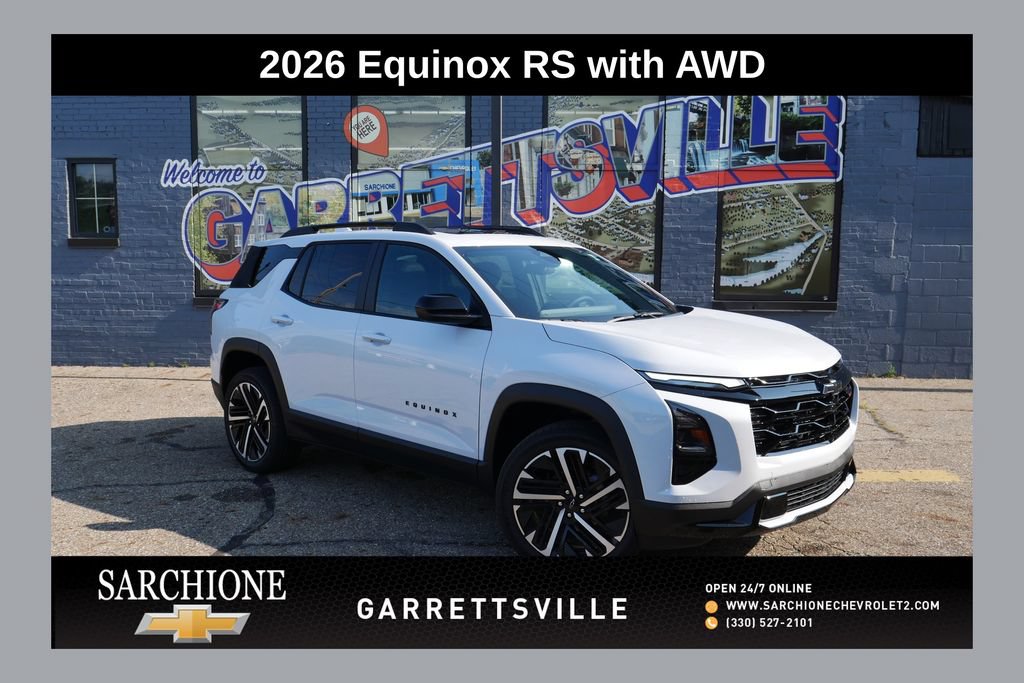 New 2026 Chevrolet Equinox RS w/ Convenience Package III