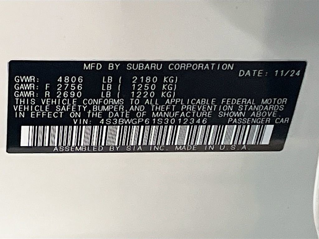 Used 2025 Subaru Legacy Touring XT image 34