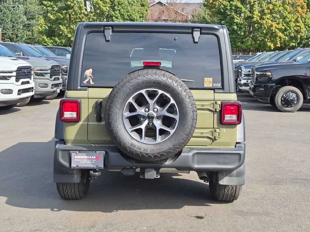 Certified 2025 Jeep Wrangler Unlimited Sport AWD/4WD image 6