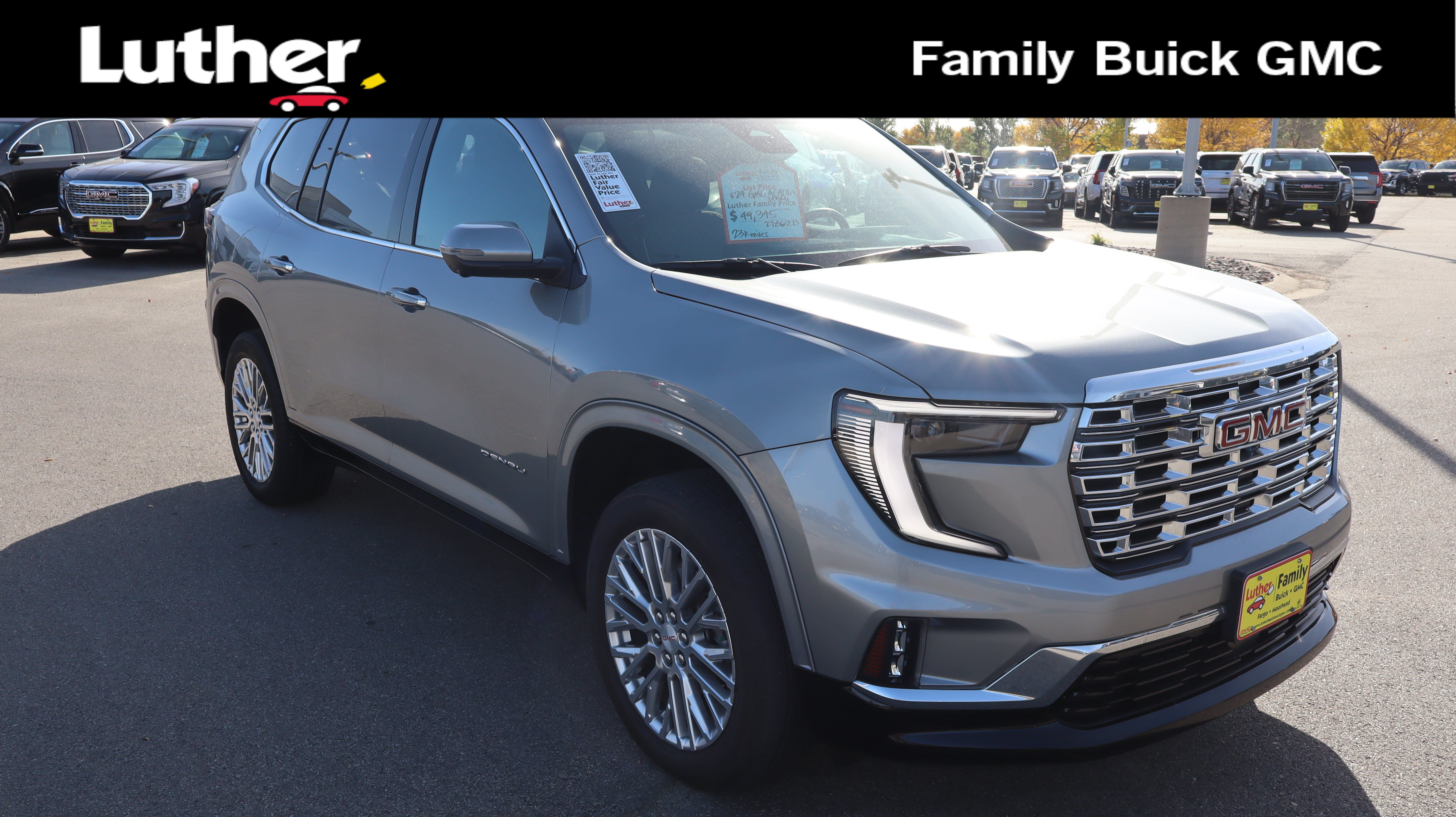 Used 2024 GMC Acadia Denali w/ LPO, Floor Liner Package AWD/4WD image 1