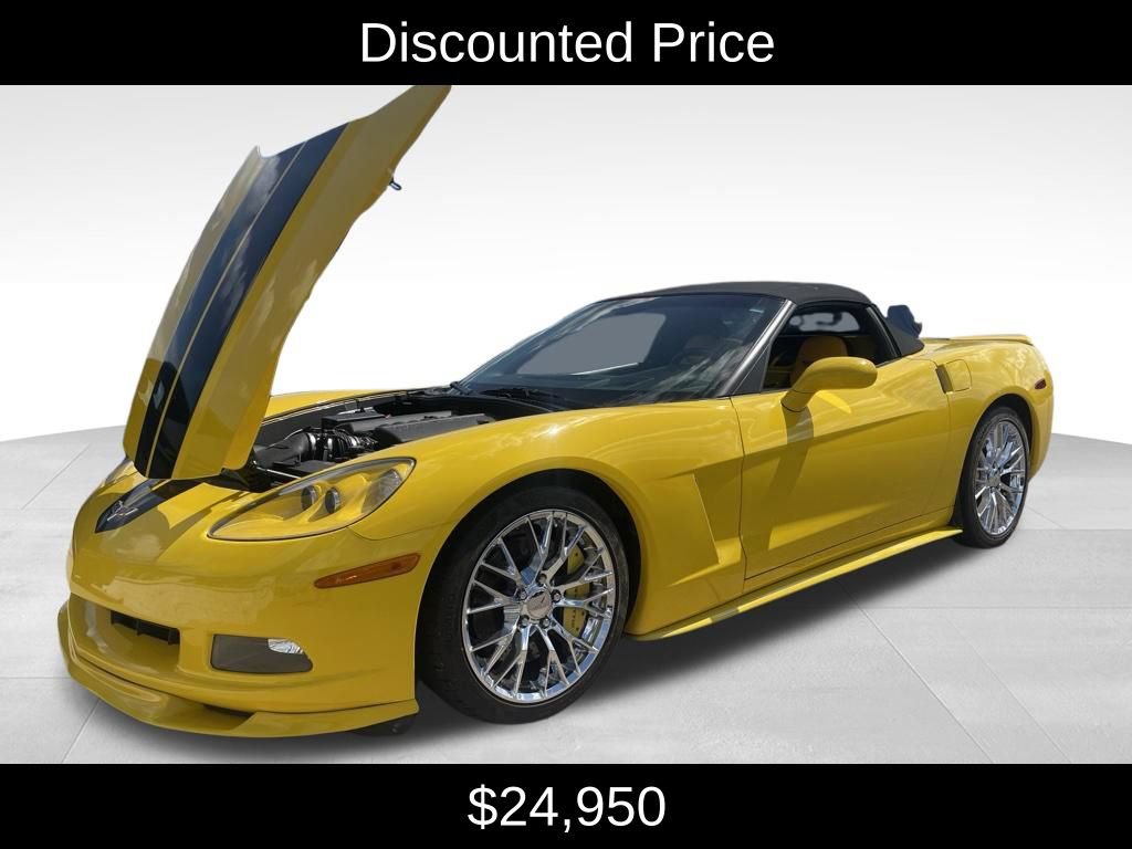 Used 2005 Chevrolet Corvette Convertible w/ Preferred Equipment Group RWD image 3