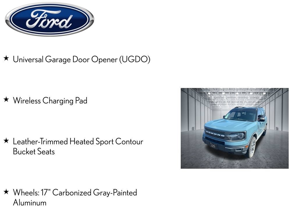 Used 2022 Ford Bronco Sport Badlands w/ Premium Package AWD/4WD image 8