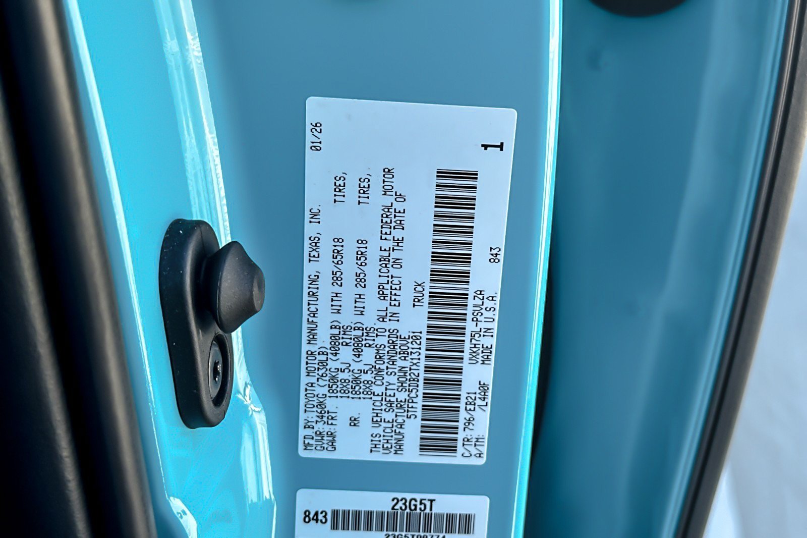Certified 2026 Toyota Tundra TRD Pro AWD/4WD image 26